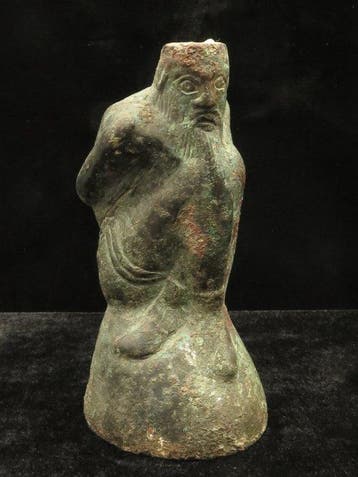 Oud-Romeins Brons, Lood Gevangen en vastgebonden