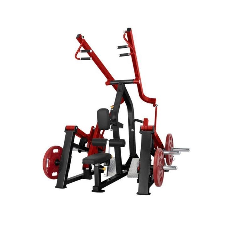 STEELFLEX PLATE LOAD LAT PULL DOWN SEATED ROW, Sport en Fitness, Fitnessapparatuur, Nieuw, Metaal, Armen, Buik, Rug, Verzenden