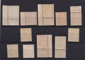France 1932/1933 - neuf sans charnière, Type paix, série