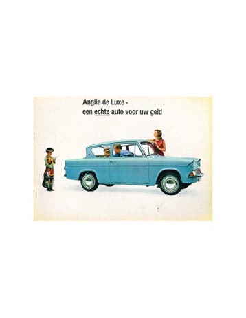 1965 FORD ANGLIA DELUXE / ESTATE DELUXE BROCHURE NEDERLANDS, Ophalen of Verzenden, Nieuw