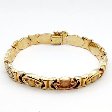 Armband - 18 karaat Geel goud, Witgoud, Roségoud, Nieuw
