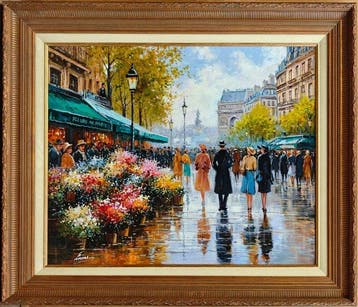 Wilma Lucas (XX-XXI) - Fleurs de Paris