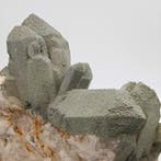 Estetico TRIDENTE van gekloriteerde kwarts, alpien