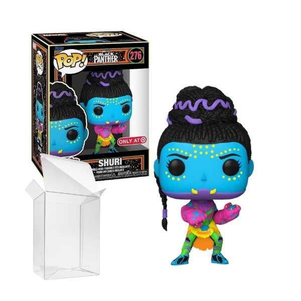 Funko Pop!  Black Panther - Shuri #276 Black Light Target, Collections, Jouets miniatures, Envoi