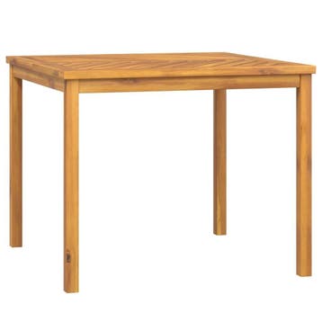Tuintafel 90x90cm acacia: 35% korting, retour deal!, Verzenden, Zo goed als nieuw, Vierkant, Hout