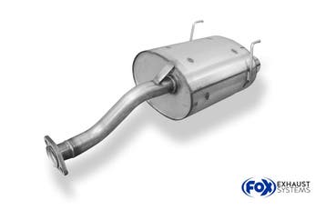 FOX Honda Civic IV einddemper - 1x90 type 13, Autos : Pièces & Accessoires, Verzenden