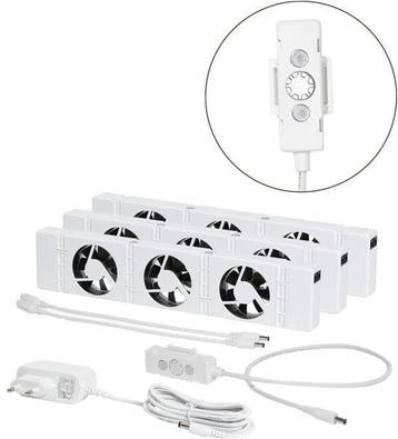 2dekans | SpeedComfort Radiator Ventilator Trio Set -, Ophalen of Verzenden, Nieuw