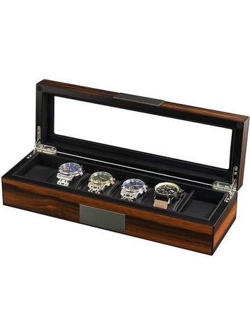 Prestige - Boîte à bijoux - Boîte à montres en bois plaqué