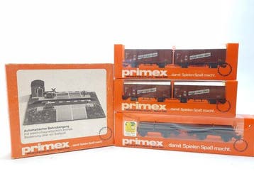 Primex H0 - 4596/4598/7155 - Modeltrein goederenwagon (4) -, Hobby & Loisirs créatifs, Trains miniatures | HO