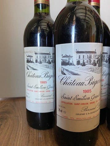 1985 Chateau Bigaroux - Saint-Émilion Grand Cru - 8 Flessen