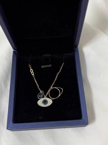 Metaal - Halsketting - Swarovski-halsketting