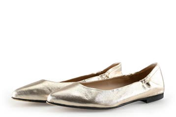Nelson Ballerinas in maat 37 Goud, Overige kleuren, Verzenden, Ballerina's, Zo goed als nieuw