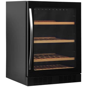 Wijnkoelkast | SERIE TFW | 155L (48x 75cl) | Zwart | 1 Zone, Verzenden
