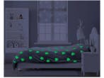 Veiling - Dekbedovertrek Glow in the dark Spooky Grey 140 x, Nieuw