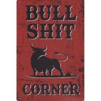 Wandbord -  Bull Shit Corner, Maison & Meubles