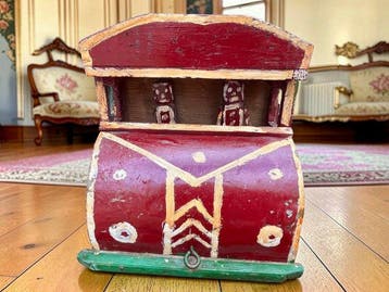 Decoratief ornament - Spanje - Ambachtelijke vrachtwagen