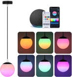 Hanglamp - RGB LED - Dimbaar - Zwart - Aigostar, Verzenden, Nieuw