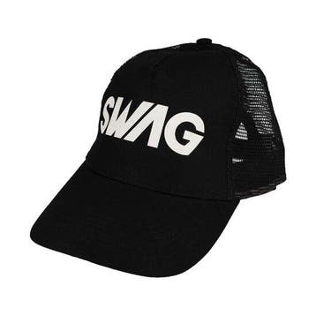 Cap Pet - Verstelbaar - SWAG - Mesh - One Size - Zwart Wit, Kleding | Dames, Nieuw
