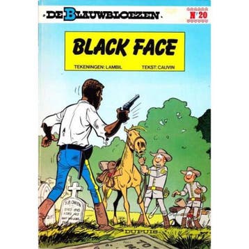 Black face / De Blauwbloezen / 20 9789031408580 Lambil, Boeken, Stripverhalen, Verzenden, Gelezen, Lambil