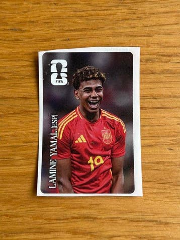 2026 Panini World Cup Stickers Lamine Yamal, kimmich