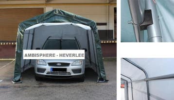 Ambisphere | Carport 3,30 x 7,70m PE  Feesttent-Partytent, Nieuw, Partytent