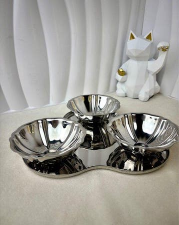 Georg Jensen - Bord (4) - Metaal