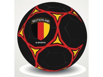 Veiling - 2x Voetbal size 5 , Thema Duitsland, Sport en Fitness, Voetbal, Nieuw