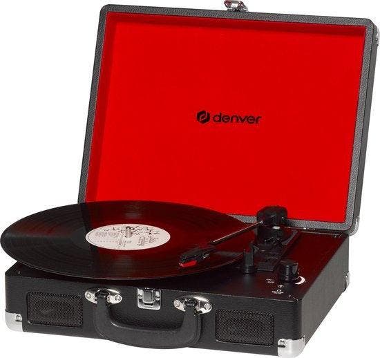 2dekans | Denver Platenspeler - Ingebouwde Speakers - Incl., Audio, Tv en Foto, Luidsprekerboxen, Ophalen of Verzenden