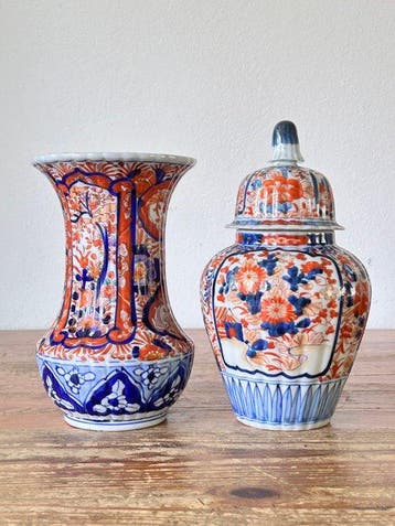 Vase - Porcelaine - Japon - Période Meiji (1868–1912) - Vase