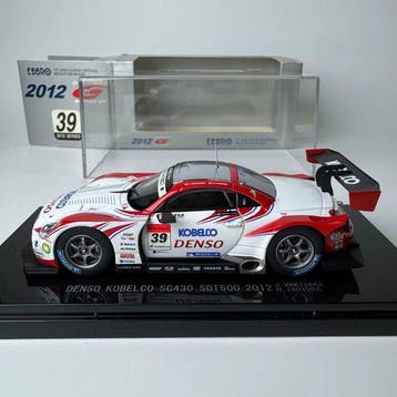 Ebbro 1:43 - Modelauto - DENSO KOBELCO SC430 SGT500 2012