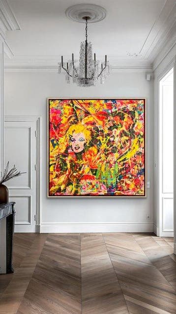 Joaquim Falco - WARHOL ON DELACROIX XL