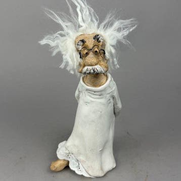Anna Em - No reserve - Albert Einstein…. hand made