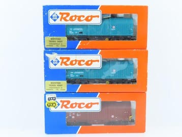 Roco H0 - 46516/46516.1/46657 - Wagon de marchandises pour, Hobby en Vrije tijd, Nieuw