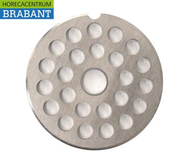 Plaque en acier inoxydable HCB pour hachoir, calibre 8, 6 mm, Verzenden