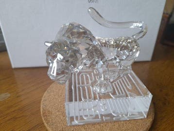 Swarovski - Beeldje - Tiger Zodiac - 1002980 - Kristal, Antiek en Kunst