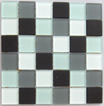Wand Mozaïek Tegels Factory Glas Zwart Groen Groot - Matj.., Wandtegels, Nieuw, Ophalen of Verzenden, 20 tot 40 cm