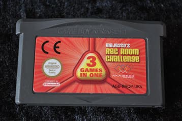 Majescos Rec Room Challenge 3 Games in One Gameboy Advance, Consoles de jeu & Jeux vidéo, Jeux | Nintendo Game Boy, Verzenden