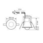 ESYLUX Compact Express bewegingsschakelaar (compleet) -, Verzenden
