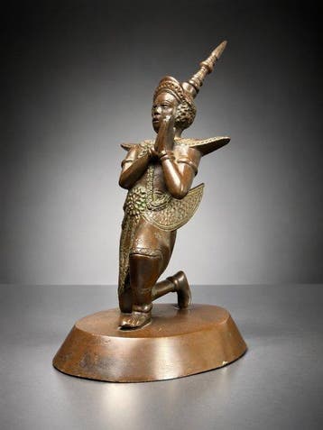 Danseur céleste - Milieu 20ème siècle - Beeld - Thailand