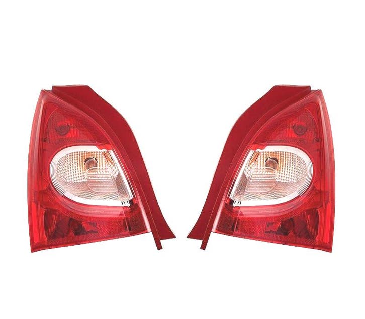 FEUX ARRIÈRE POUR RENAULT TWINGO II 12-14 BLANC ROUGE, Autos : Pièces & Accessoires, Éclairage, Envoi