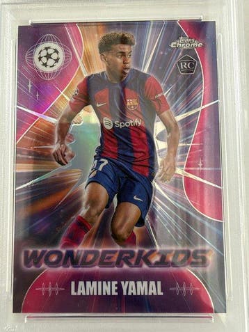 2023/24 Topps Chrome UCC Lamine Yamal Wonderkids ROOKIE -, Nieuw