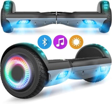 SISIGAD Hoverboard Led | Tweede kansje | OP = OP, Verzenden, Zo goed als nieuw