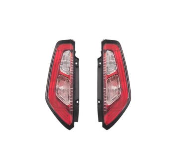 FEUX ARRIÈRE POUR FIAT PUNTO EVO 09- LED CONTOUR NOIR, Verzenden, Nieuw