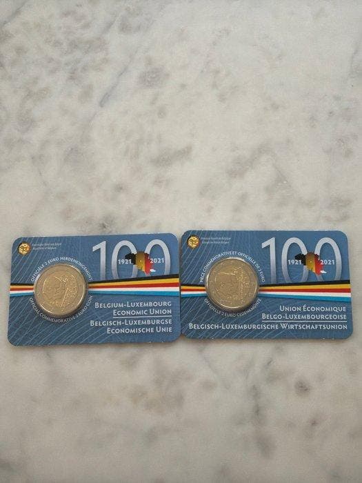 Belgique, Vatican. Coin Card Various Years (9 stuks) (Sans, Postzegels en Munten, Munten | Europa | Niet-Euromunten