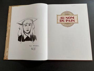 Au nom du pain T1 + dédicace - C - 1 Album - Eerste druk -, Nieuw