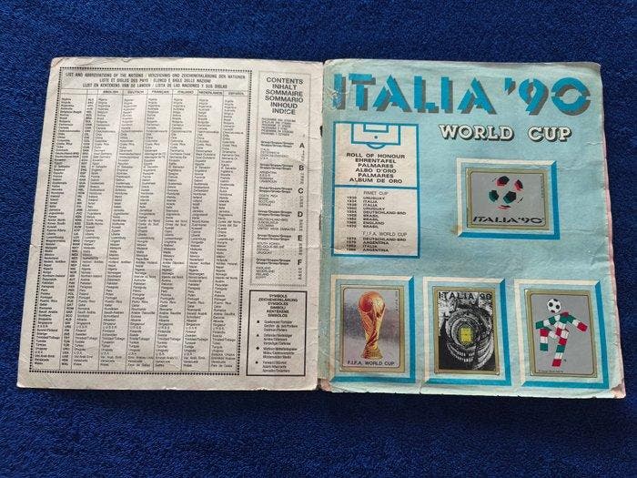 Panini World Cup Italia 90 Maradona sticker in good, Verzamelen, Stickers