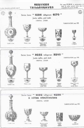 Baccarat - Karaf - Service « Taillegraves » - Kristal, Antiek en Kunst