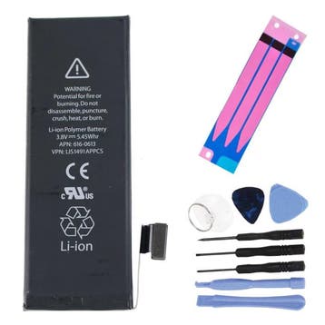iPhone 5C Batterij Reparatieset (+ Gereedschap & Adhesive, Telecommunicatie, Verzenden, Nieuw