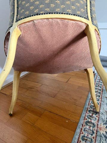 Chaise - Bois - Fauteuil cabriolet français