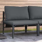 vidaXL Buiten Meubilair met kussen Antraciet 80 x 80 x 71 cm, Verzenden, Nieuw